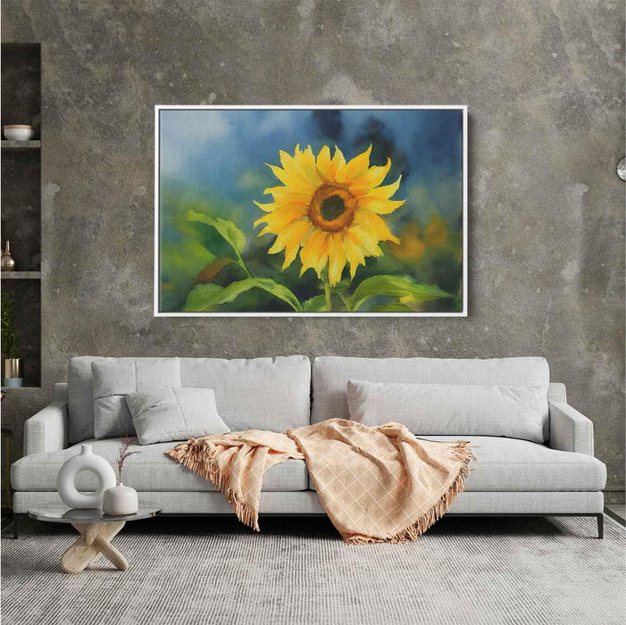 Watercolor Sunflower #121 - Kanvah