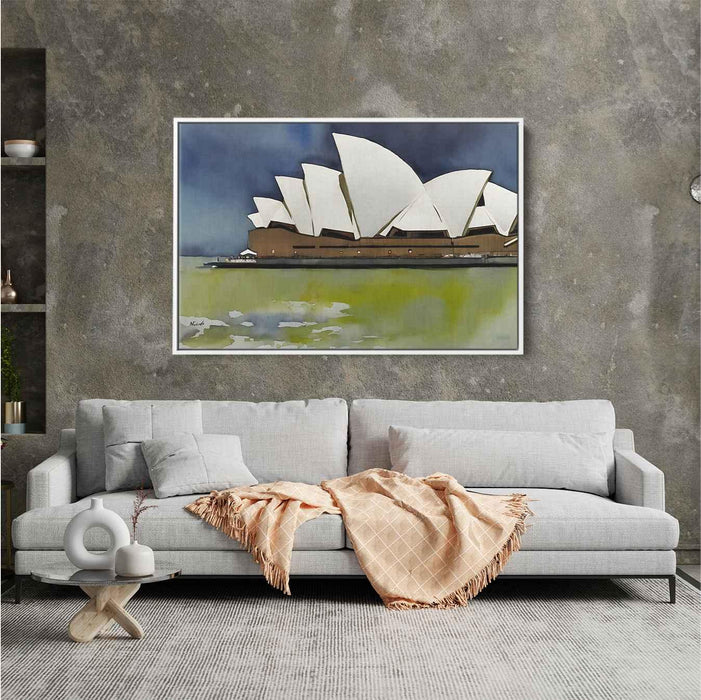 Watercolor Sydney Opera House #102 - Kanvah