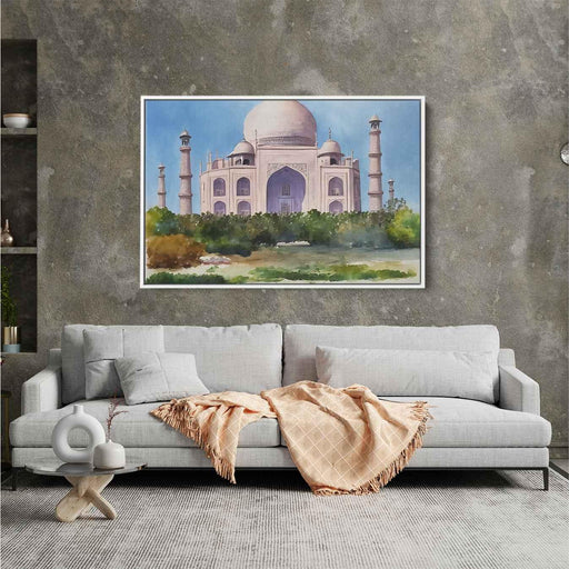 Watercolor Taj Mahal #131 - Kanvah