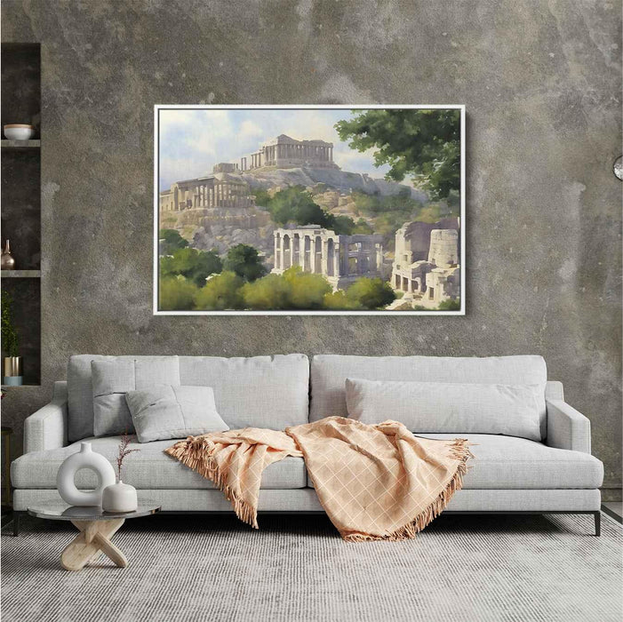 Watercolor Acropolis #102 - Kanvah