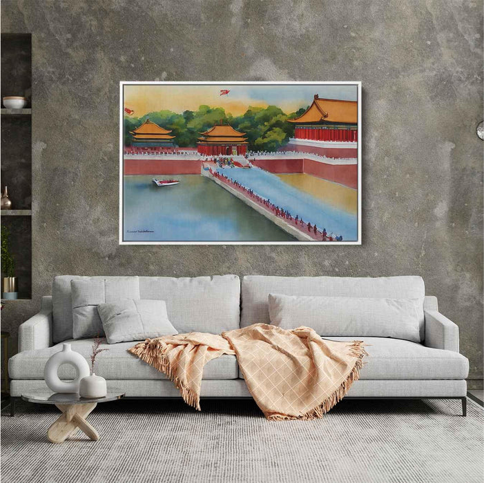 Watercolor Forbidden City #130 - Kanvah