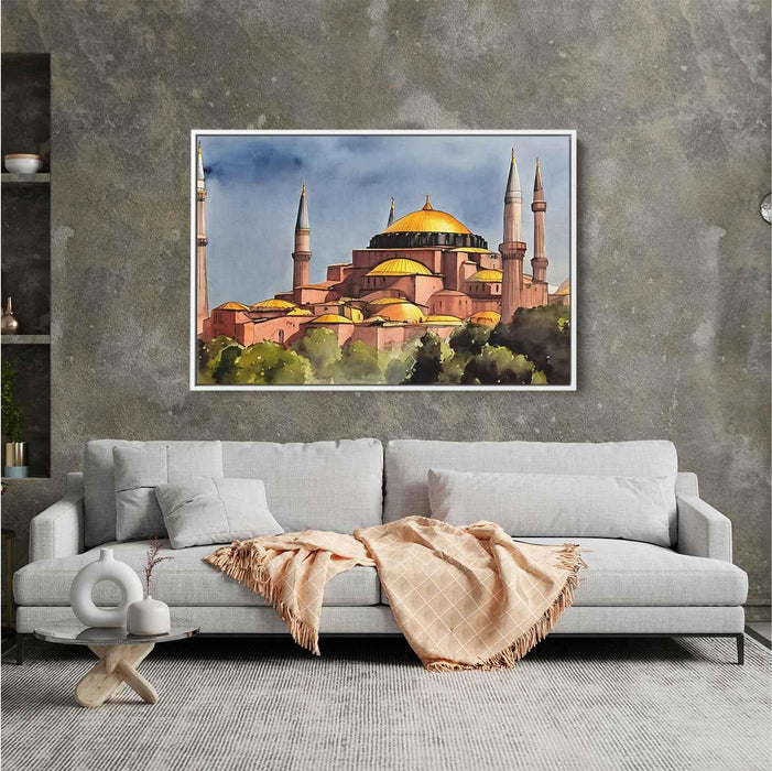 Watercolor Hagia Sophia #102 - Kanvah