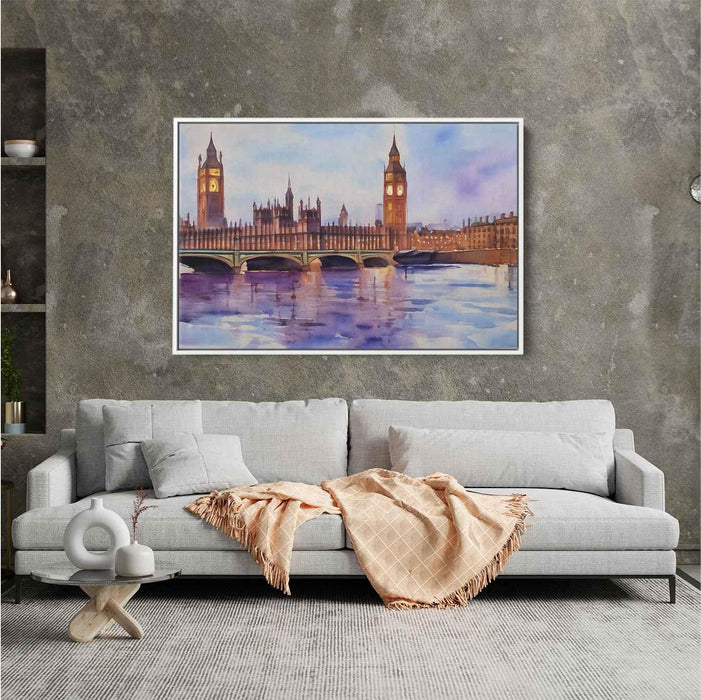 Watercolor Palace of Westminster #101 - Kanvah