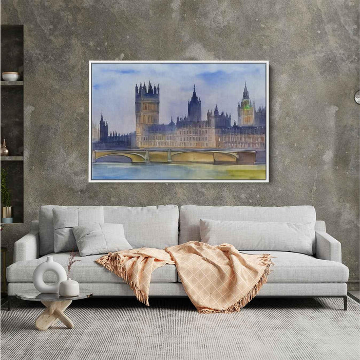 Watercolor Palace of Westminster #102 - Kanvah