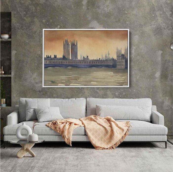 Watercolor Palace of Westminster #121 - Kanvah