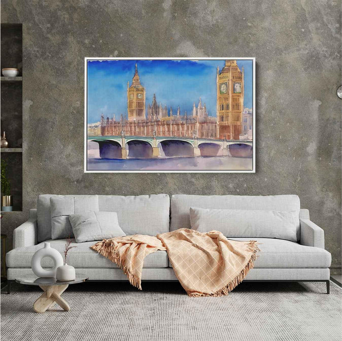 Watercolor Palace of Westminster #130 - Kanvah