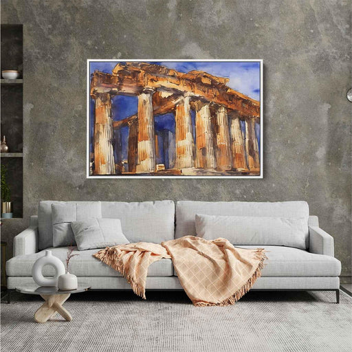 Watercolor Parthenon #131 - Kanvah