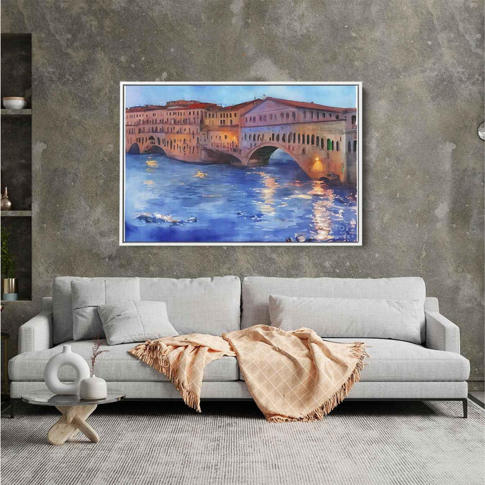 Watercolor Rialto Bridge #121 - Kanvah