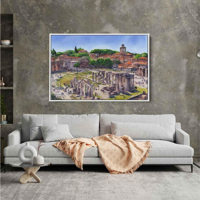 Watercolor Roman Forum #102 - Kanvah