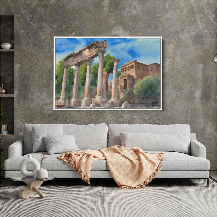 Watercolor Roman Forum #121 - Kanvah