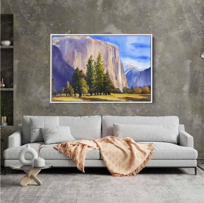 Watercolor Yosemite Valley #101 - Kanvah