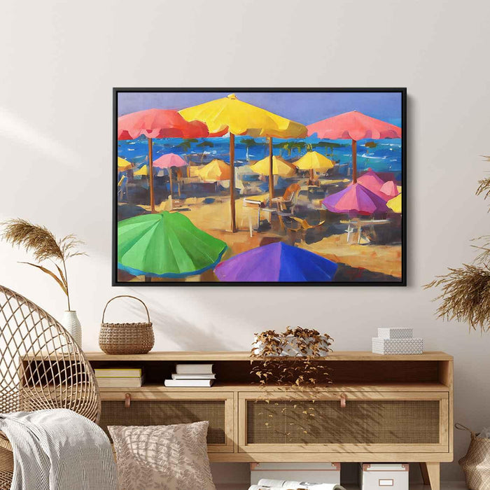 Abstract Beach Umbrellas #131 - Kanvah