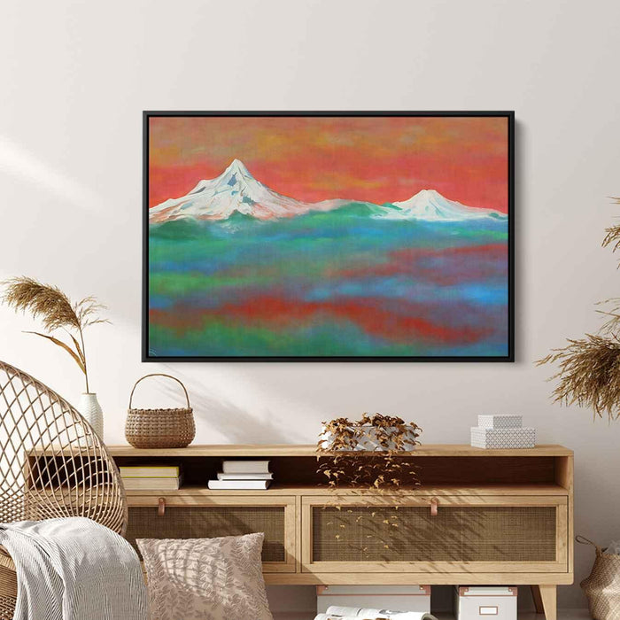 Abstract Mount Hood #132 - Kanvah