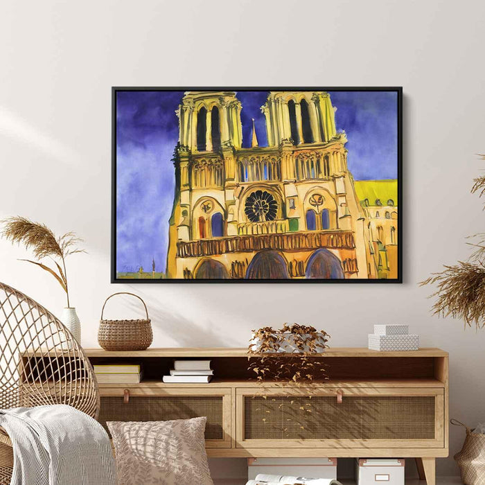 Abstract Notre Dame Cathedral #101 - Kanvah