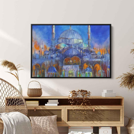 Abstract Blue Mosque #101 - Kanvah