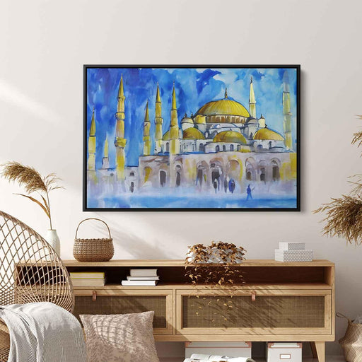 Abstract Blue Mosque #130 - Kanvah