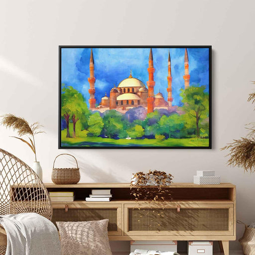 Abstract Blue Mosque #131 - Kanvah