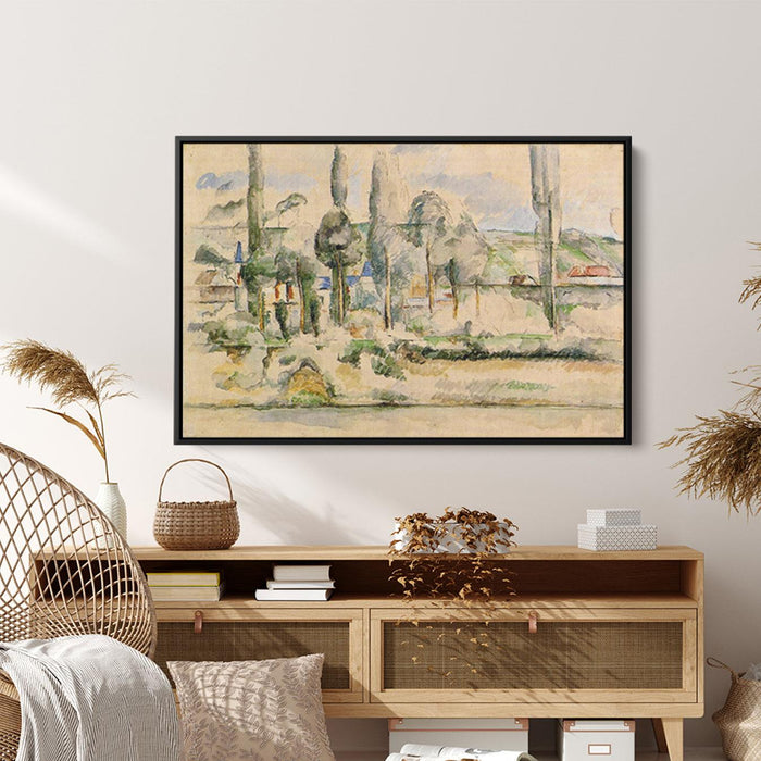 Chateau de Madan by Paul Cezanne - Canvas Artwork