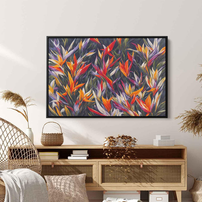 Contemporary Oil Birds of Paradise #101 - Kanvah