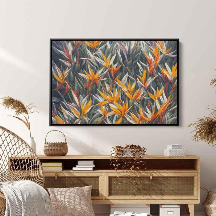 Contemporary Oil Birds of Paradise #102 - Kanvah