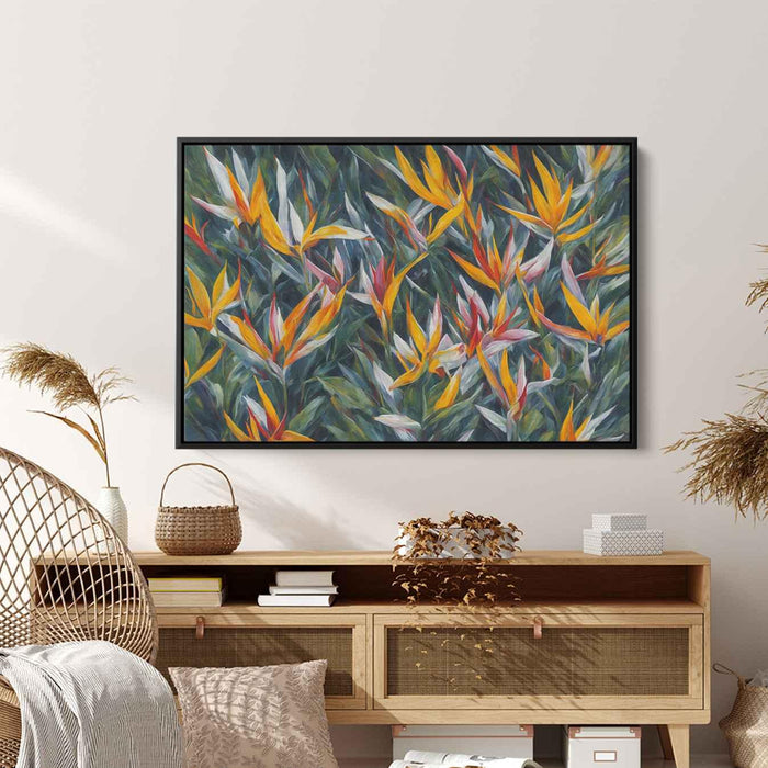 Contemporary Oil Birds of Paradise #132 - Kanvah