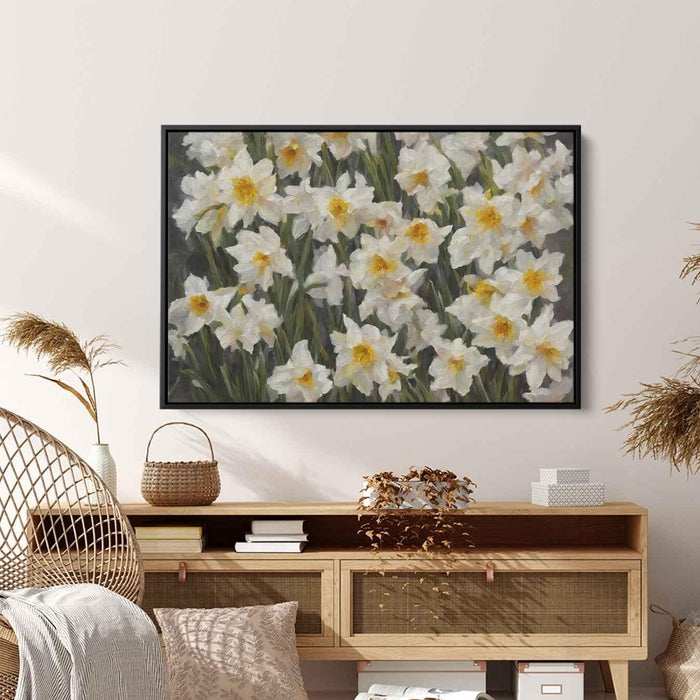 Contemporary Oil Daffodils #130 - Kanvah