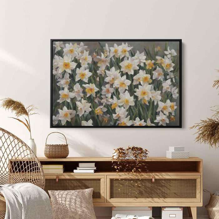 Contemporary Oil Daffodils #131 - Kanvah