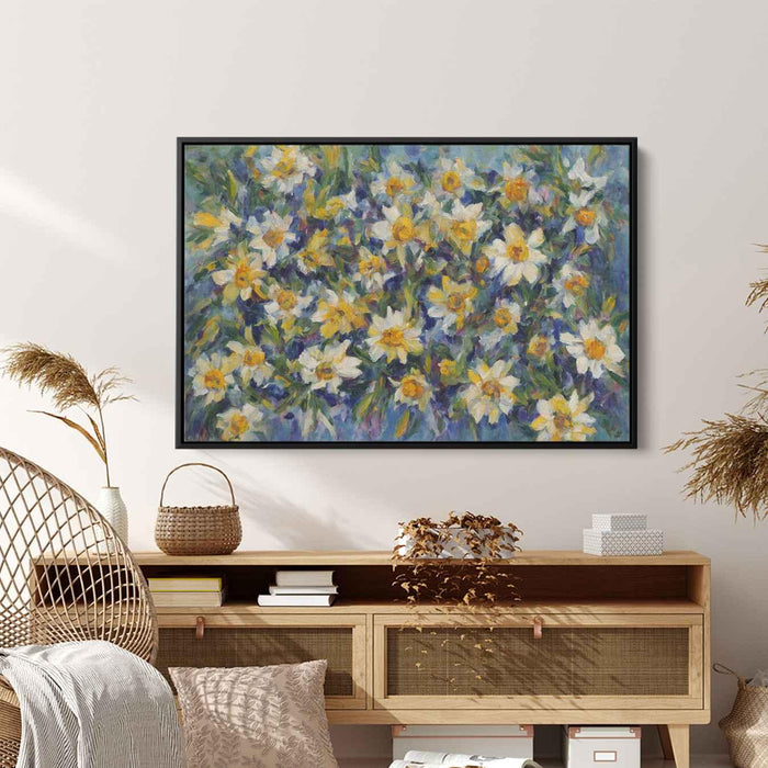 Cubist Oil Daffodils #121 - Kanvah