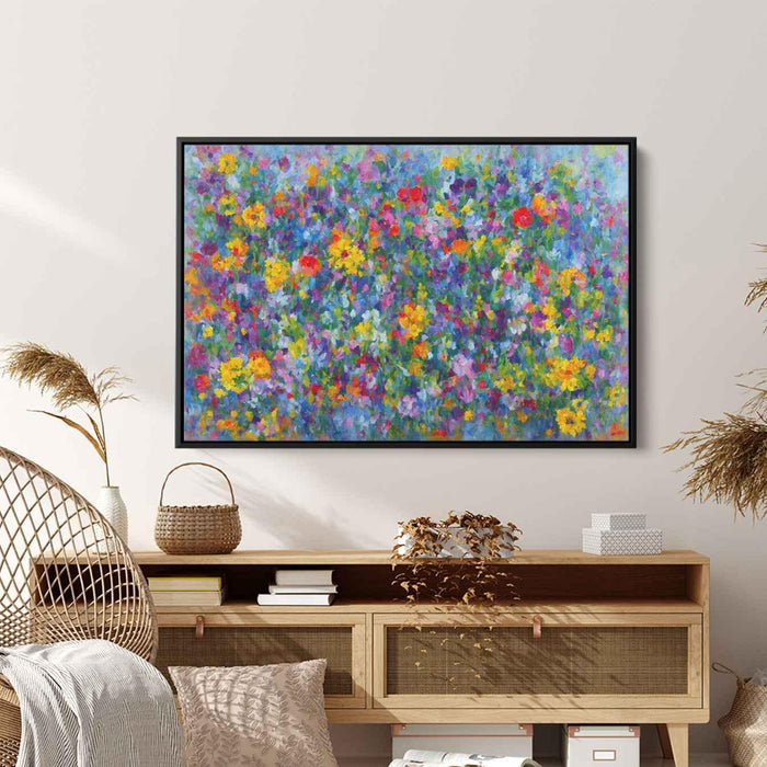 Cubist Oil Wild Flowers #102 - Kanvah