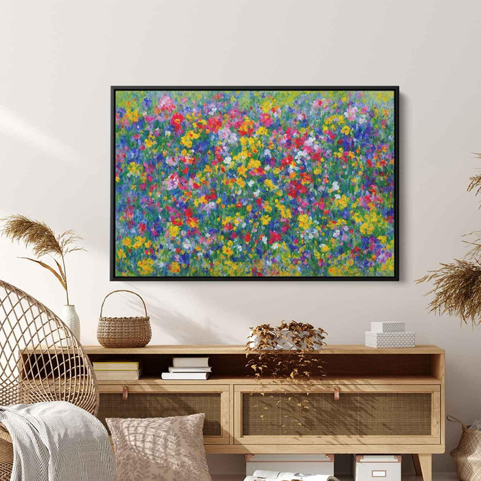 Cubist Oil Wild Flowers #121 - Kanvah