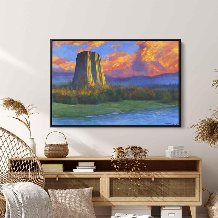 Impressionism Devils Tower #121 - Kanvah