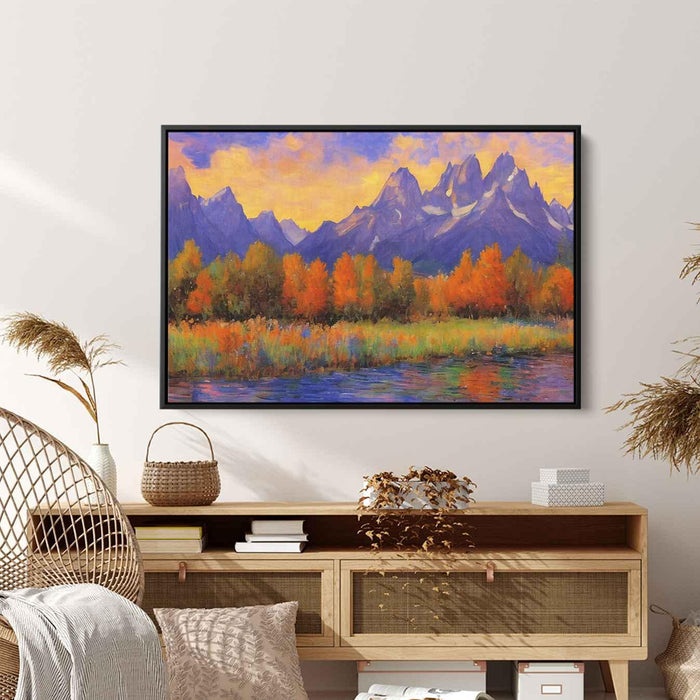 Impressionism Grand Tetons #101 - Kanvah