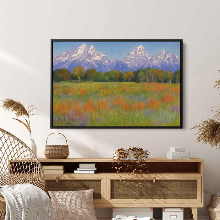 Impressionism Grand Tetons #102 - Kanvah