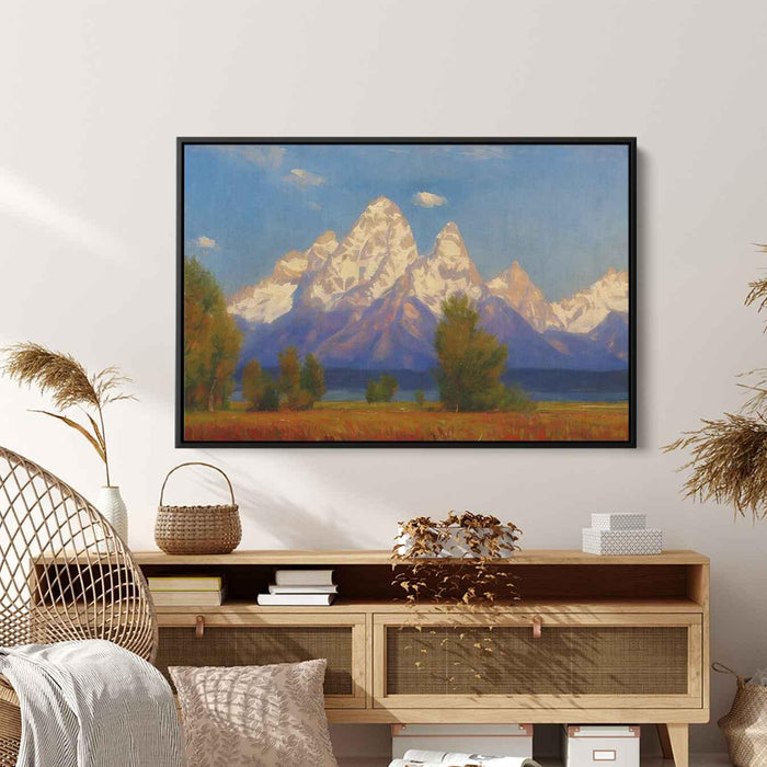 Impressionism Grand Tetons #131 - Kanvah