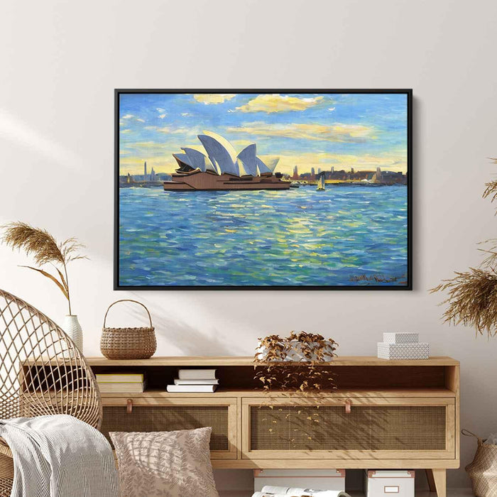 Impressionism Sydney Opera House #131 - Kanvah