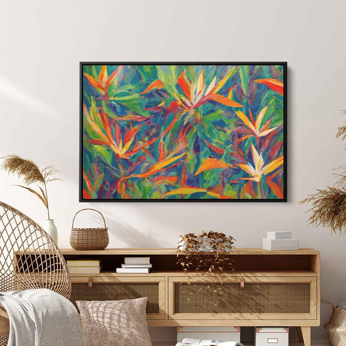 Impressionist Oil Birds of Paradise #131 - Kanvah