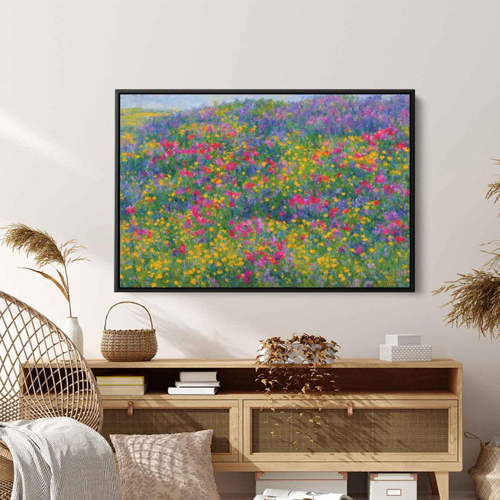 Impressionist Oil Wild Flowers #101 - Kanvah