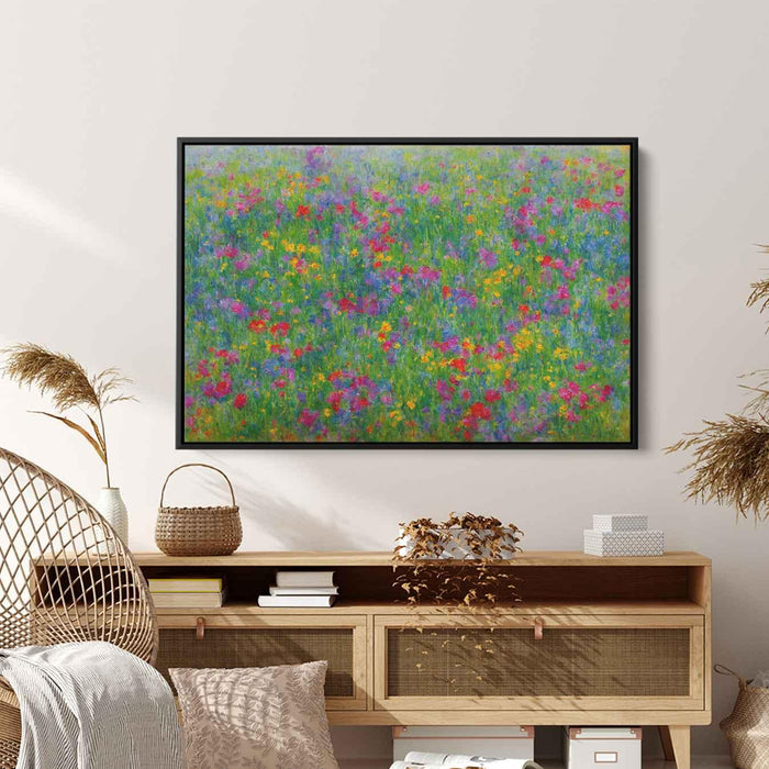Impressionist Oil Wild Flowers #128 - Kanvah