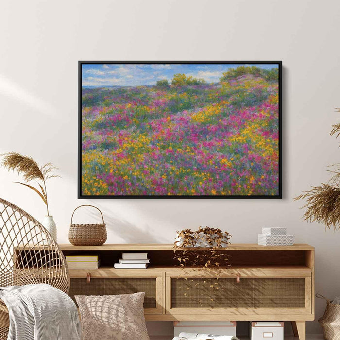 Impressionist Oil Wild Flowers #129 - Kanvah