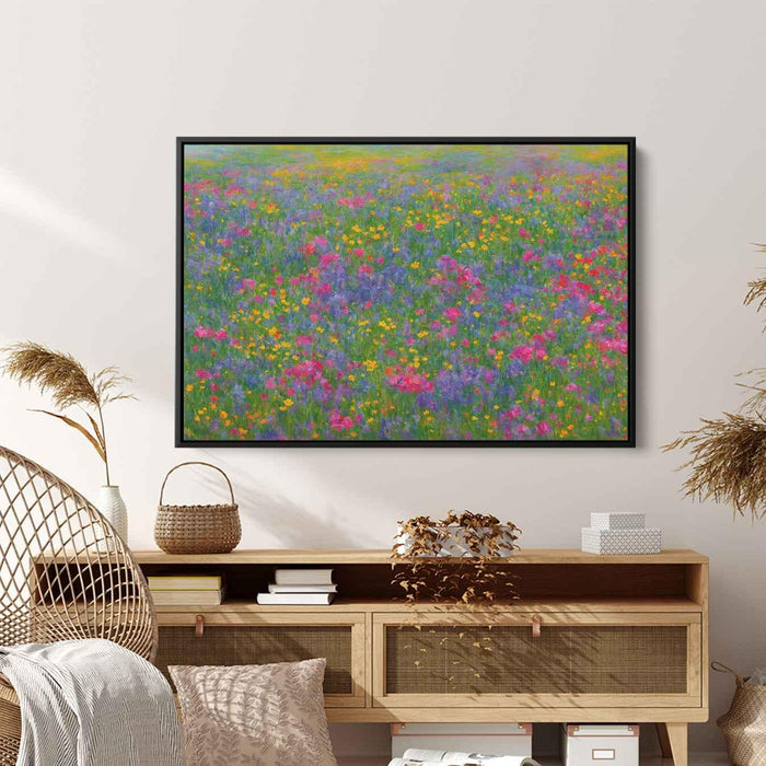 Impressionist Oil Wild Flowers #133 - Kanvah