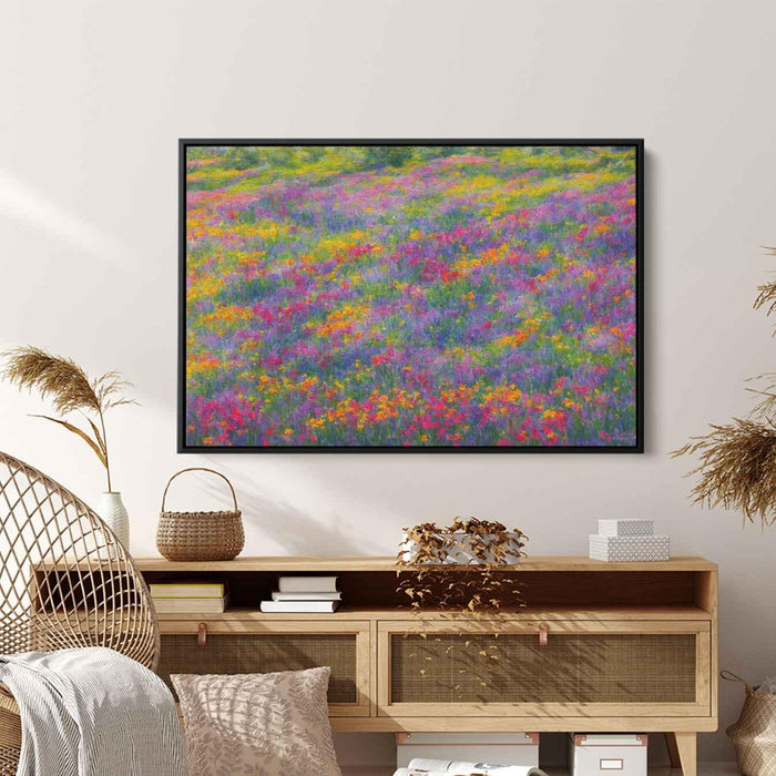 Impressionist Oil Wild Flowers #137 - Kanvah