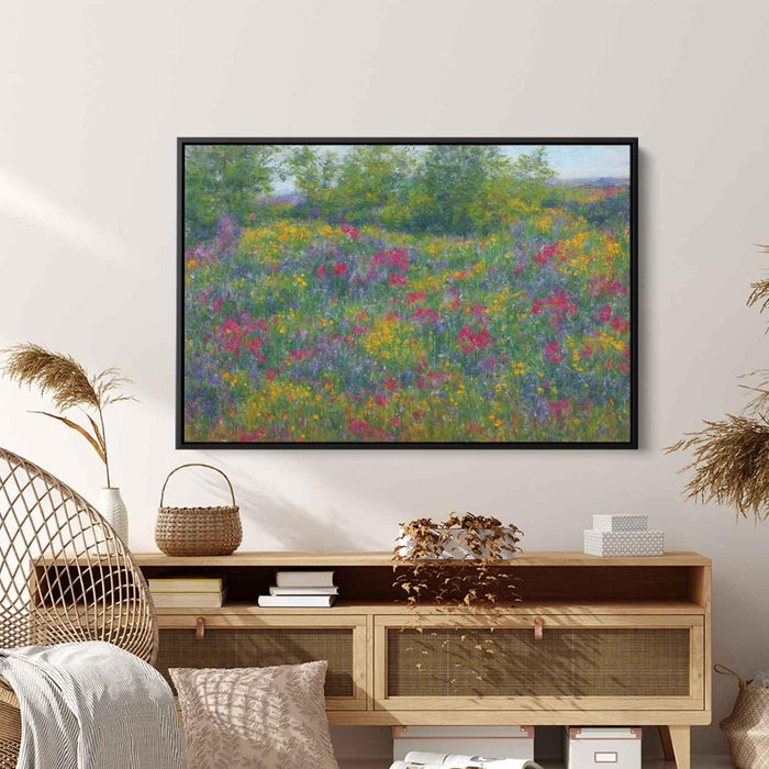 Impressionist Oil Wild Flowers #139 - Kanvah