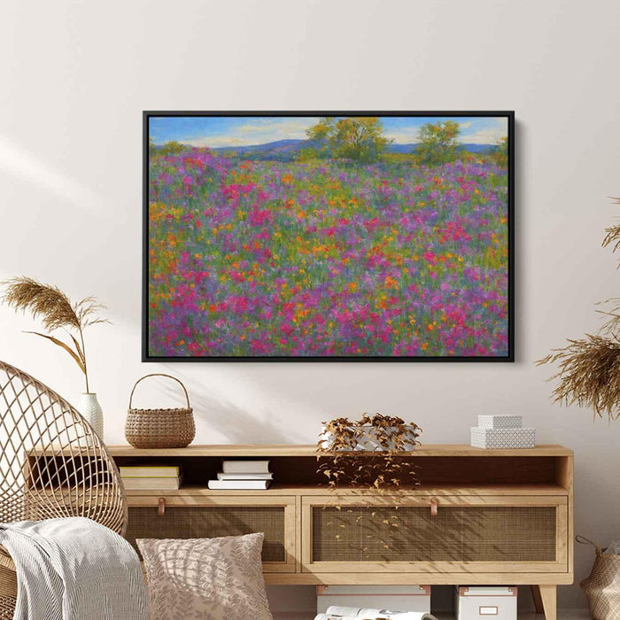 Impressionist Oil Wild Flowers #140 - Kanvah