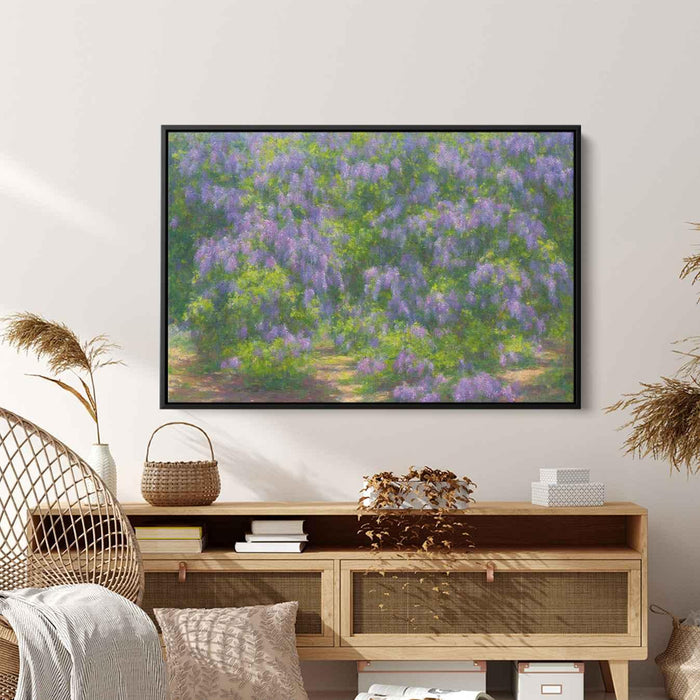 Impressionist Oil Wisteria #101 - Kanvah