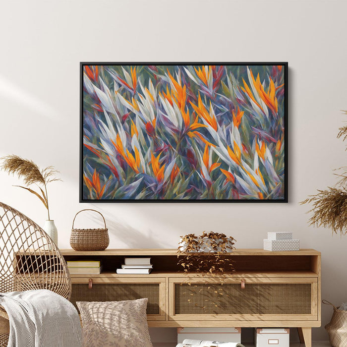 Contemporary Oil Birds of Paradise #122 - Kanvah