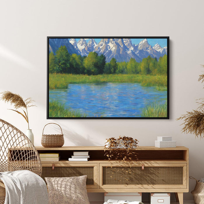 Impressionism Grand Tetons #122 - Kanvah