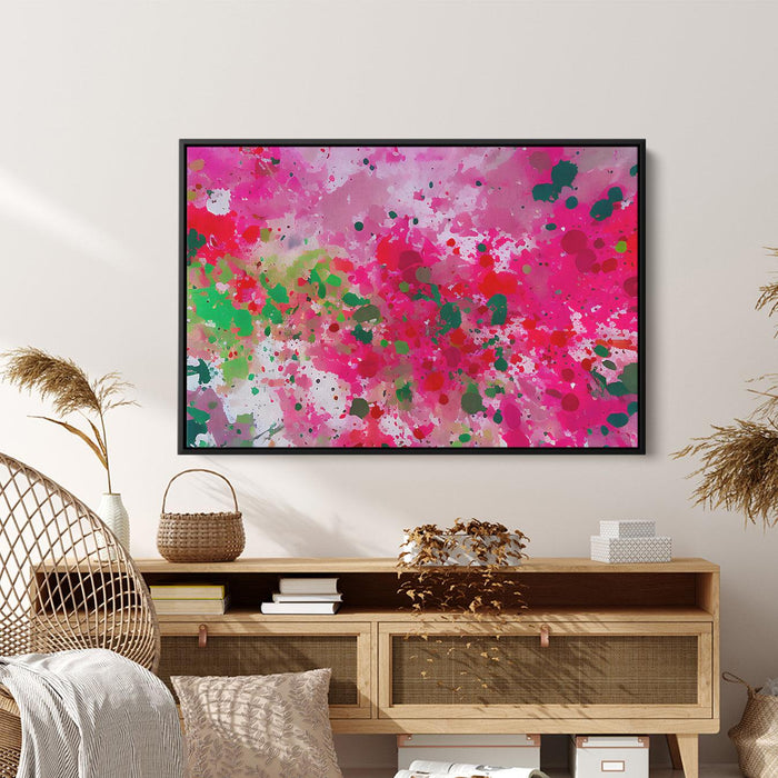 Pink Abstract Splatter #122 - Kanvah