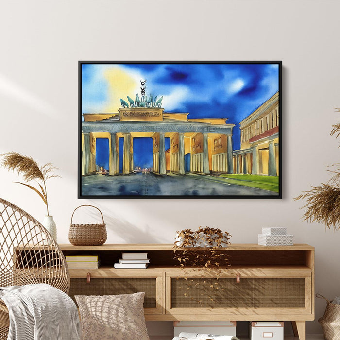Watercolor Brandenburg Gate #122 - Kanvah