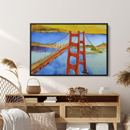 Watercolor Golden Gate Bridge #122 - Kanvah