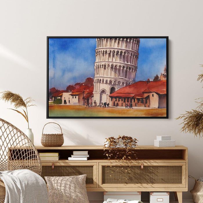 Watercolor Leaning Tower of Pisa #122 - Kanvah